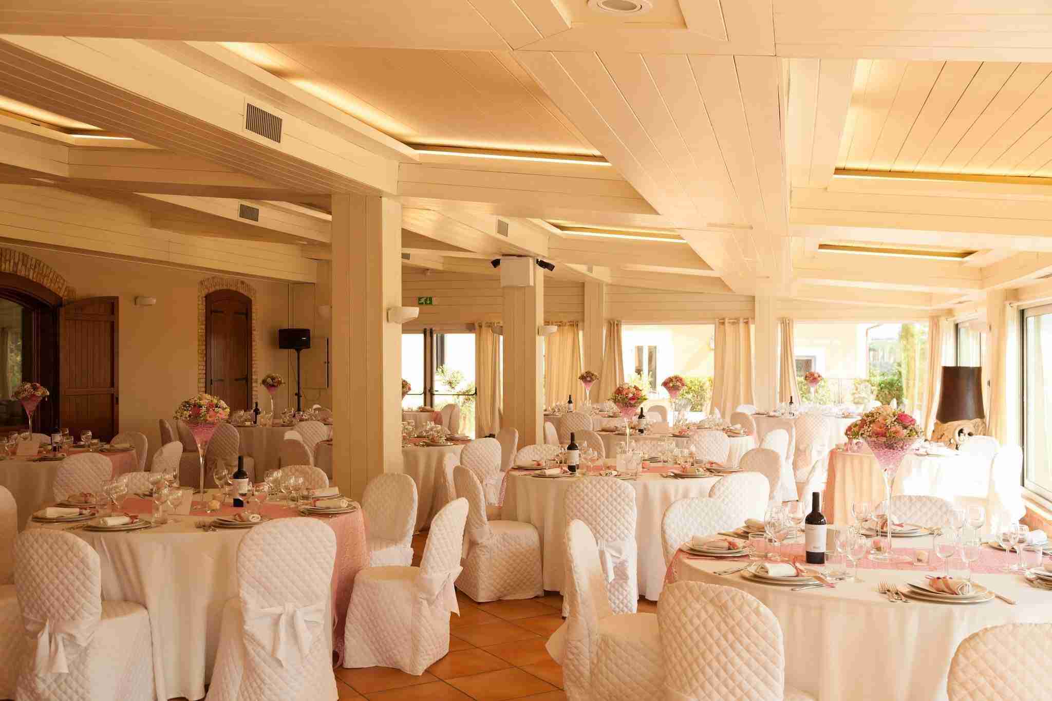 Matrimonio al Casale Realmonte: Sala Ricevimento