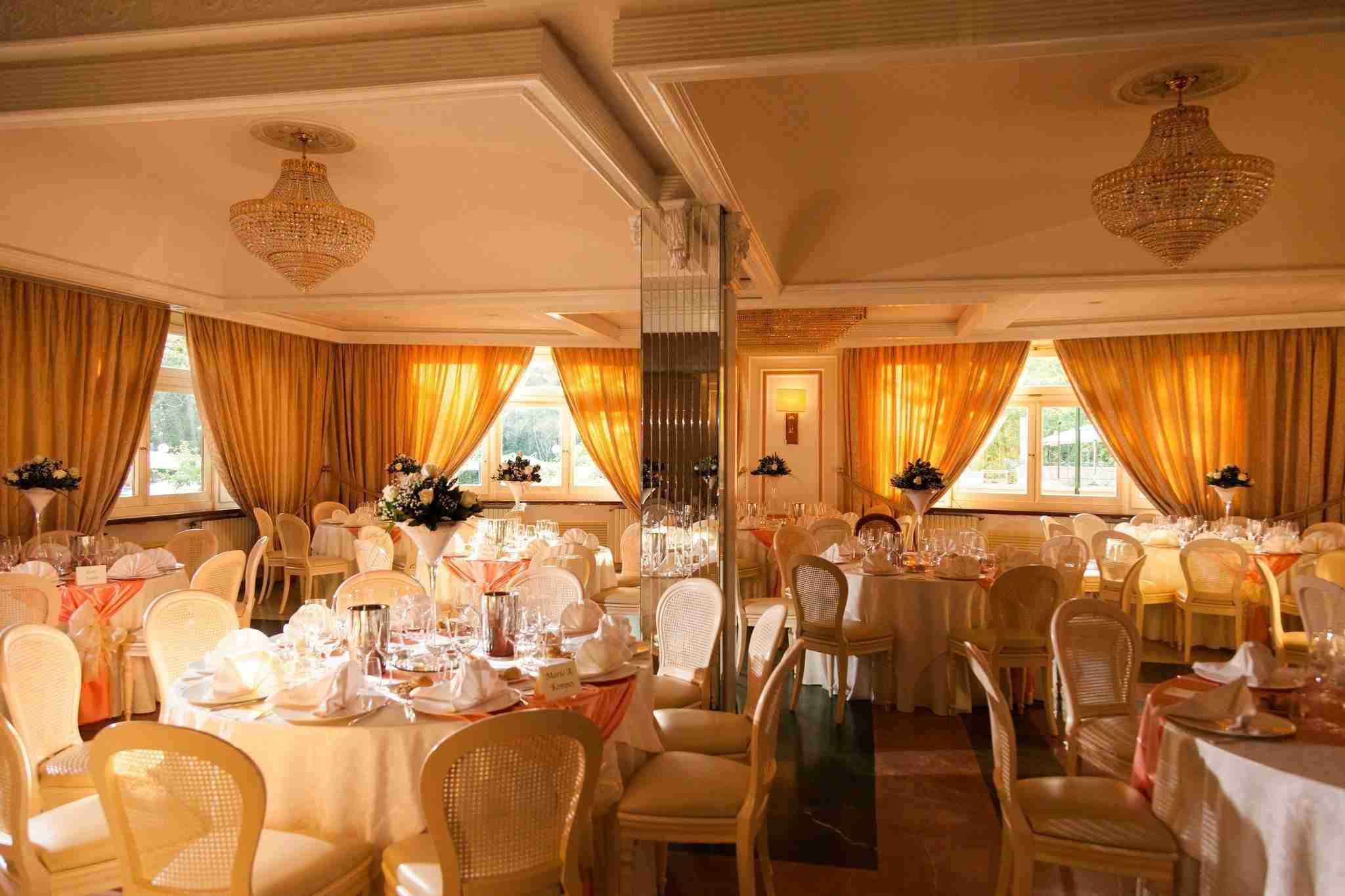 Matrimonio al ristorante la Foresta: Sala interna ricevimento