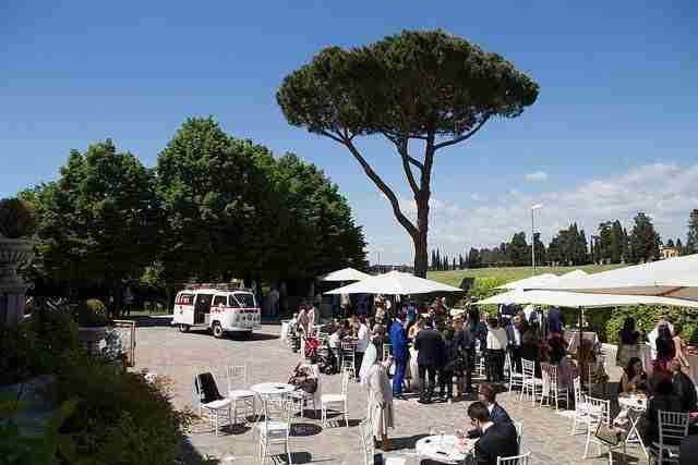 Matrimonio a Villa dei Cesari: Ricevimento in Giardino